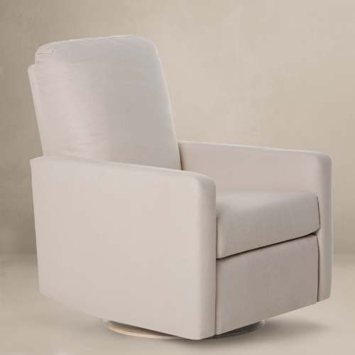 Oilo Drew Recliner + Swivel Nursery Glider - HP Driftwood