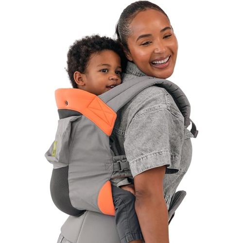 LÍLLÉbaby 3-in-1 Ergonomic CarryOn Airflow Toddler Carrier with Lumbar Support & Breathable Mesh Lining (25-60 lbs), Supportive & Comfortable, Multi-Position Carrying for Hiking & Travel (Sunstone)