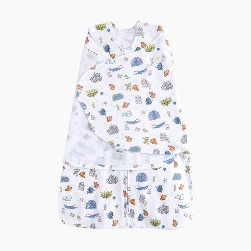 Halo Disney SleepSack Swaddle Cotton - Great Barrier Reef, Small