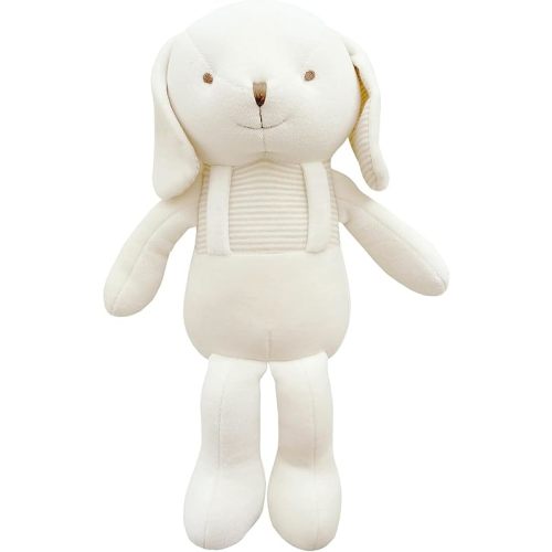 Super Soft Organic Cotton Baby First Friend (Hello! Puppy) Attachment Doll for Baby, Pillow Buddy, Plush Animal Toys, Organic Toys, Stuffed Animal Puppy 12.5 inches, Perfect