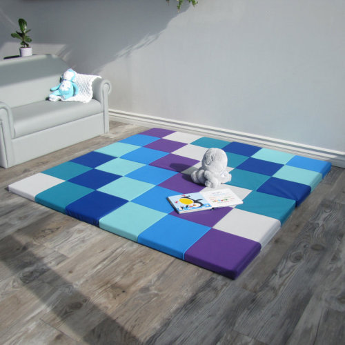 Factory Direct Partners SoftScape Space Saver 4-Fold Toddler Activity Mat "& Reviews" | Wayfair