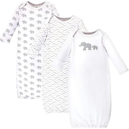 Touched by Nature Unisex Baby Organic Cotton Gowns