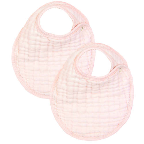 Cloud Muslin™ Bib 2 Pack - Blush – Lou Lou & Company