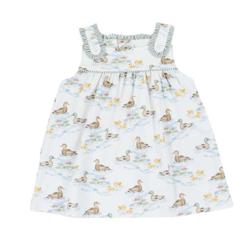 Cypress Row Darling Ducks Girls Dress