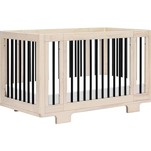 Babyletto Yuzu 8-in-1 Convertible All-Stages® Crib - Conversion Kits for Bassinet, Midi Baby Crib to Toddler Bed, Daybed, Standard Crib & Baby Bed - Portable & Adjustable - GREENGUARD Gold Certified