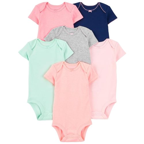 Simple Joys by Carter's Baby Girls' 6-Pack Sleeveless Bodysuit