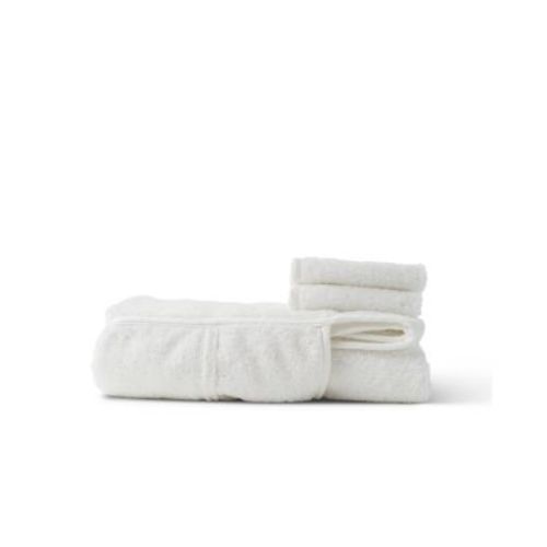 Lalo 100% Organic Hooded Towel + Washcloth 2-Pack