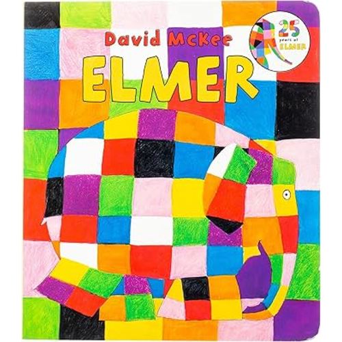 Elmer Board Book
