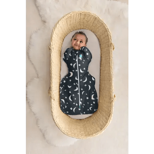 Swaddle Up™ 1.0 TOG Cotton Charcoal Big Sky