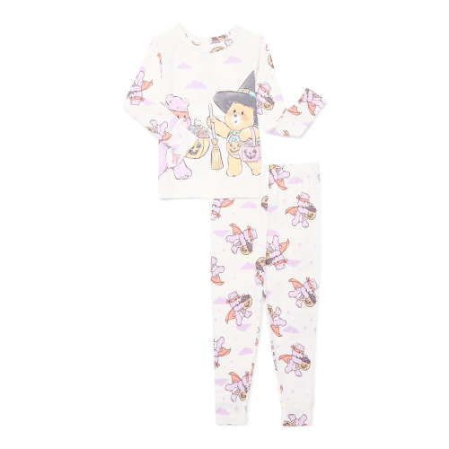 Care Bears Toddlers’ Halloween Glow In The Dark Pajama Set, 2-Piece, Sizes 12M-5T
