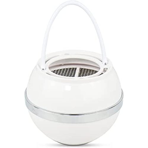 Crystal Quest White Bath Ball Water Filter – Reduces Contaminants for Softer, Smoother Skin - BPA Free