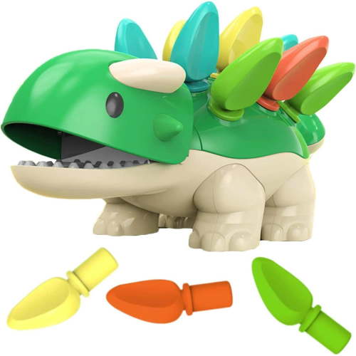 12 Spike Quills Ankylosaurus Baby Montessori Educational Motor Skills Toys for Boys & Girls 18+ Months
