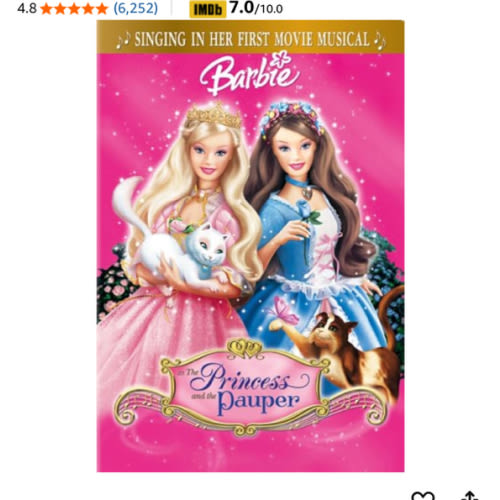 Barbie as The Princess and the Pauper