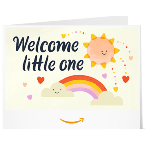 Amazon.com: Amazon Gift Card - Print - Welcome Rainbow: Gift Cards