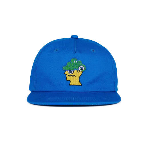 Overcast Kids 6 Panel Cap - Blue