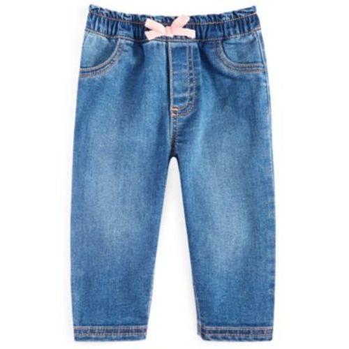 Baby Girls Bow Jeans, Created for Macy's