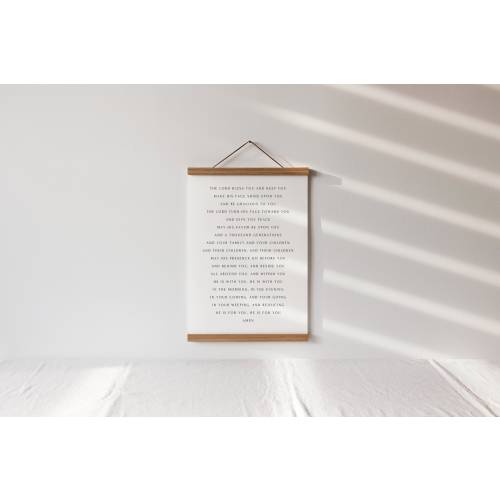 The Blessing Lyrics Sign, Kari Jobe Song Lyrics, Christian Wall Decor, May His Favor Be Upon You, The Blessing Wall Hanging