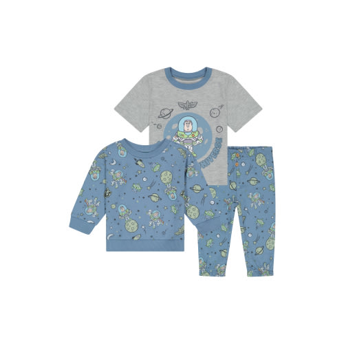 Toy Story Baby Boy 3 Piece Jogger Set, Sizes 0-24 Months