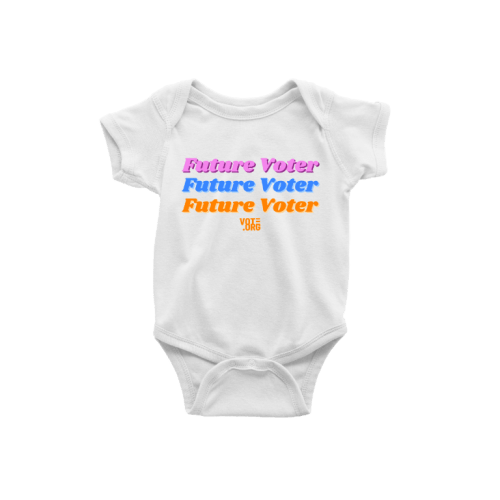 Future Voter Onesie, 6-12m