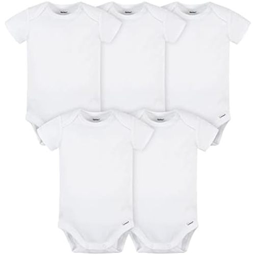 Gerber Baby 5 Pack Onesies Multi-Packs Bundle Interlock 180 Gsm