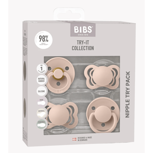 BIBS Blush Try-It Collection: Perfect Pacifier Variety – Bibsworld store US