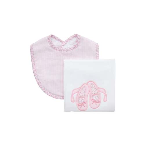Ballet Basic Bib & Burp Boxed Set