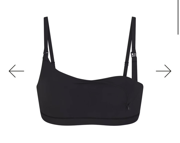 FITS EVERYBODY MATERNITY NURSING SCOOP BRALETTE | ONYX | SKIMS
