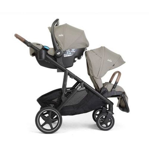 Joie Chive Single-to-Double Stroller | Color: Dove