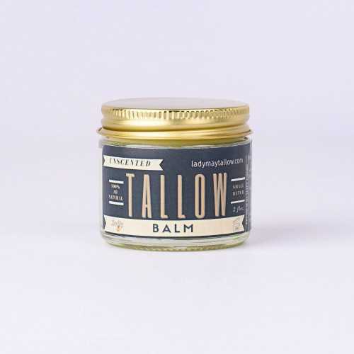 Unscented Tallow Balm – All-Natural Moisturizer for Face, Body & Dry Skin