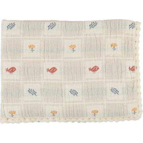 Nature Blanket, Earthy Patchwork - Bebe Organic | Maisonette