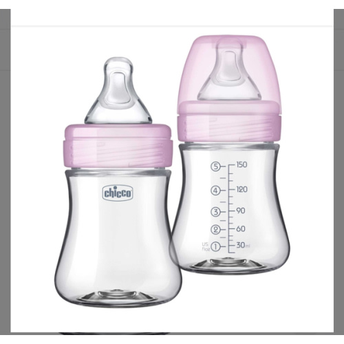 Duo Baby Bottle 5oz 2pk - Pink | Infant Feeding | Chicco