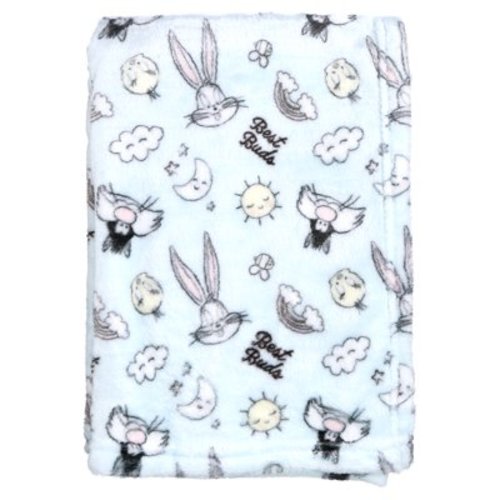 Warner Brothers Looney Tunes Best Buds Super Soft Baby Blanket