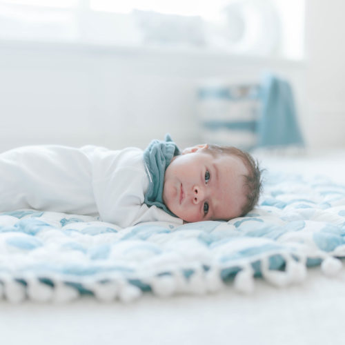 Caspian Quilted Playmat | Nursery Essentials - Crane Baby