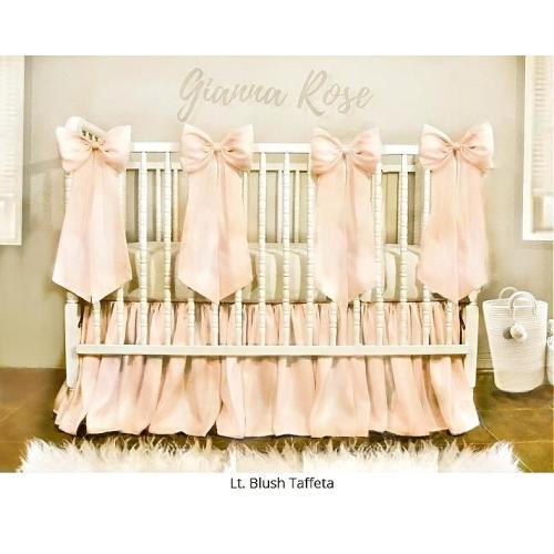 Light Blush Girl's Crib Set - Free shipping!