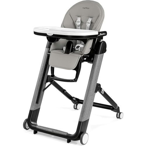 Peg Perego Siesta – Multifunctional Compact Folding High Chair – from Birth to Toddler – Recliner and High Chair – Made in Italy