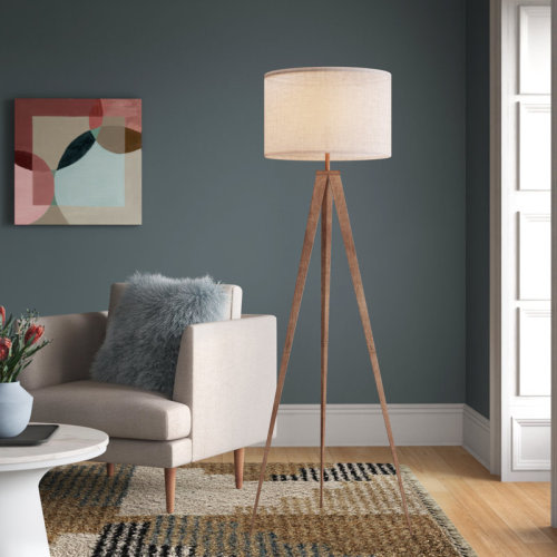 Breakwater Bay Nalan 61" Tripod Floor Lamp & Reviews | Wayfair