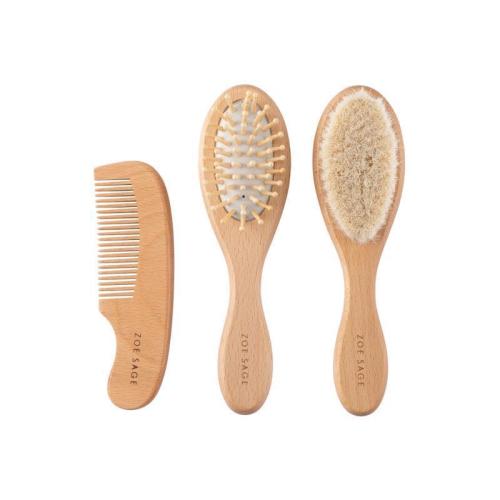 Zoe Sage Baby Brush & Comb 3 Piece Set