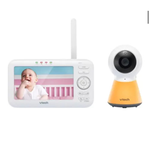 VTech 5" Video Baby Monitor w/Adaptive Night Light White VM5254 - Best Buy