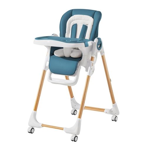 Mallify Convertible High Chairs for Babies and Toddlers, Height Adjustable Baby High Chair, High Chair with Removable Tray, Adjustable Backrest, Portable Baby Dinning Chair with Lockable Wheels