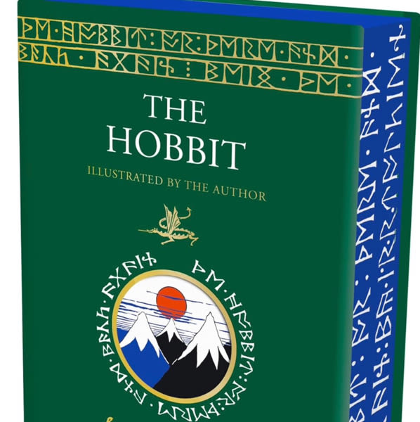 The Hobbit Illustrated by the Author: A Special Edition of the Fantasy Classic Featuring Sprayed Edges (Tolkien Illustrated Editions, 4)