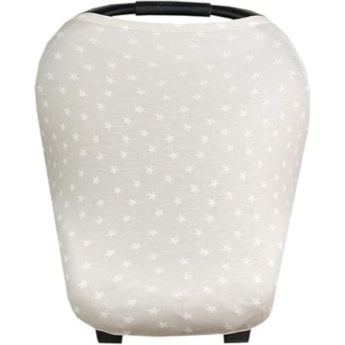 Copper Pearl Multi-Use Cover: Car Seat Covers, Nursing Cover, and Stroller Cover for Sun - Stretchy Fabric, All-Season Use, Stylish Designs, Easy Access for Moms - Twinkle