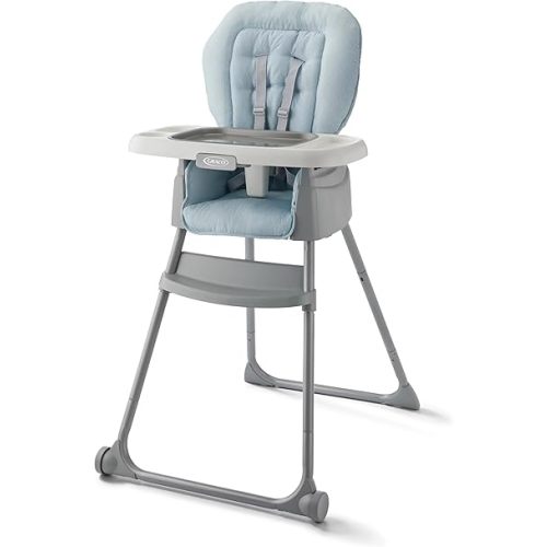 Graco Made2Grow 5-in-1 Convertible Highchair, Adjustable Baby to Toddler Seat, Hudson