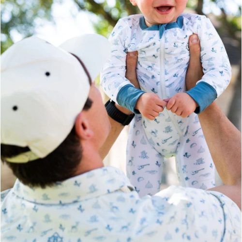 Matching Dad and Baby Polo
