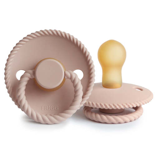 FRIGG Rope Natural Rubber Baby Pacifier – Mushie