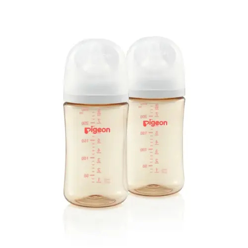 Pigeon SofTouch III Bottle PPSU 2Pk 240ML | Baby Bunting AU