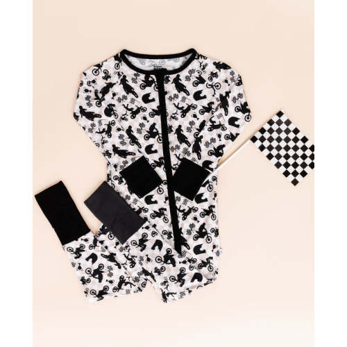 Dream Big Little Co Motocross Dream Romper — buybuy BABY