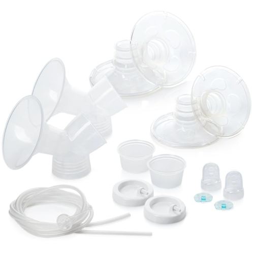 Evenflo Feeding Replacement Parts Breastfeeding Kit for Hospital Strength Advanced Double Electric Breast Pump