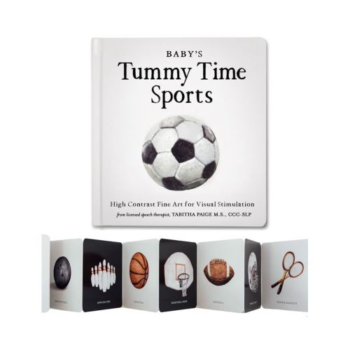Baby's Tummy Time Sports - (Tabitha Paige Children's Book) by Tabitha Paige (Board Book)