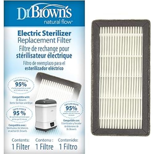Dr. Brown's Replacement HEPA Air Filter for Sterilizer and Dryer for Baby Bottles and Pacifiers