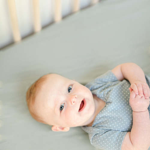 Simply Organic Bamboo Baby Crib Sheets | Soft & Hypoallergenic